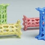 Render stampa 3D in ceramica